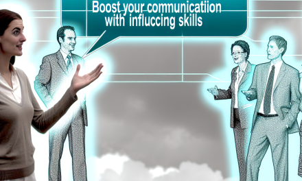 Boost Your Communication with Influencing Skills