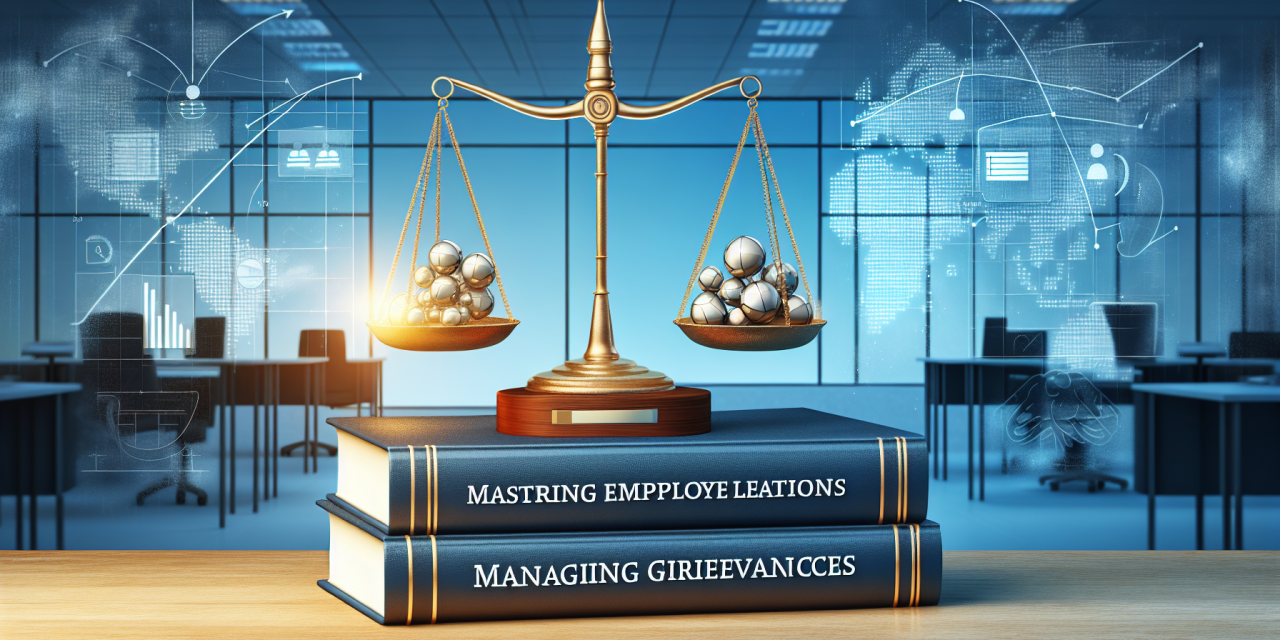 Mastering Employee Relations: Motivating, Managing Grievances, and Upholding Discipline