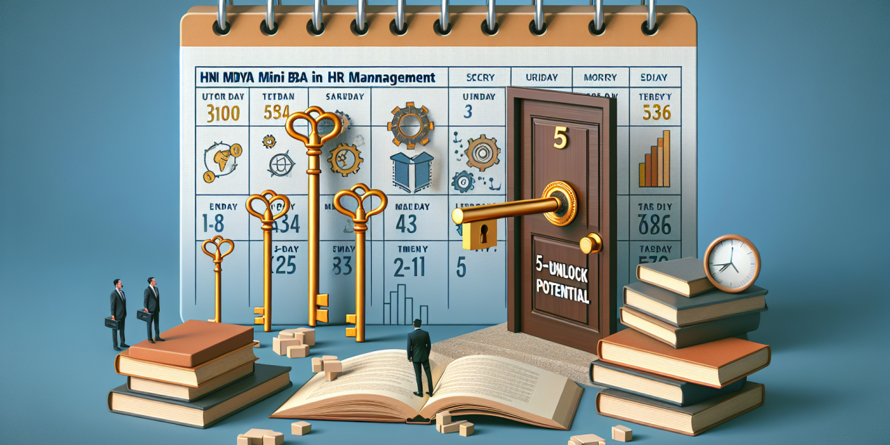 Unlock Your Potential: A Comprehensive Overview of the 5-Day Mini MBA in HR Management