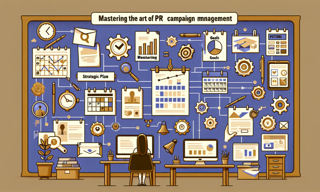 Mastering the Art of PR Campaign Planning and Management