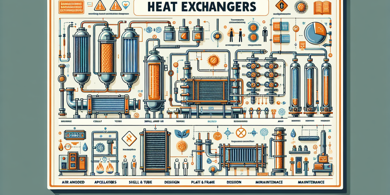 Mastering Heat Exchangers: Comprehensive Insights into Types, Applications, Design, Operation, and Maintenance