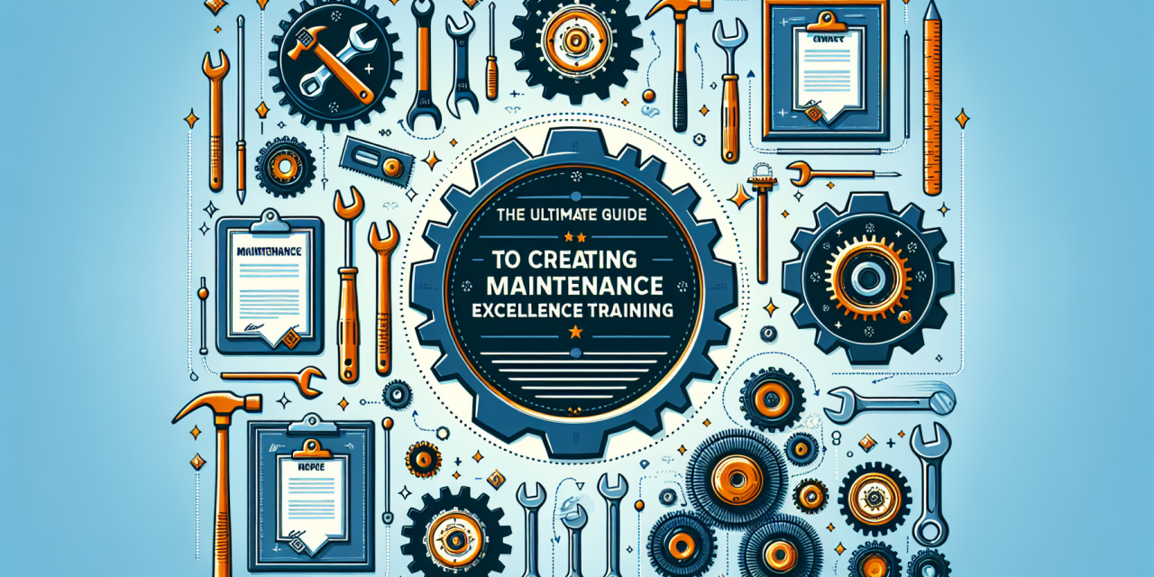 The Ultimate Guide to Creating Maintenance Excellence Training