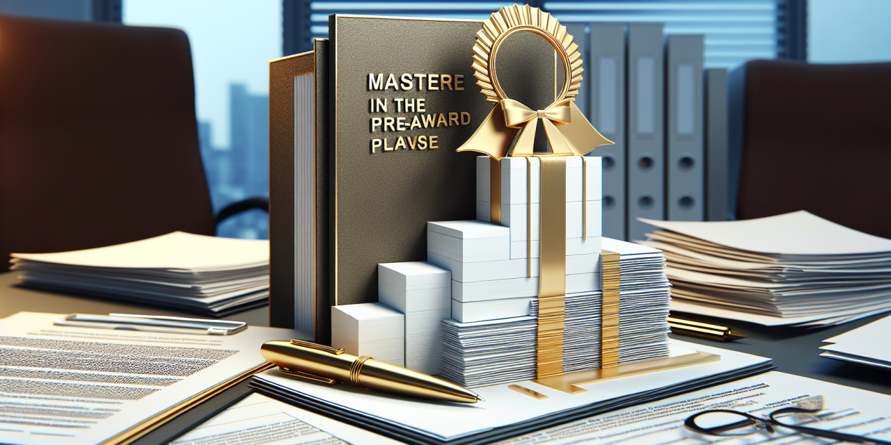 Mastering the Pre-Award Phase in Procurement Projects