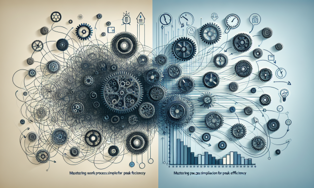 Mastering Work Process Simplification for Peak Efficiency